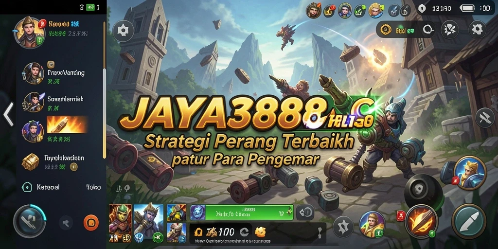 Gameplay intens dan strategi mendalam JAYA388 di medan perang.