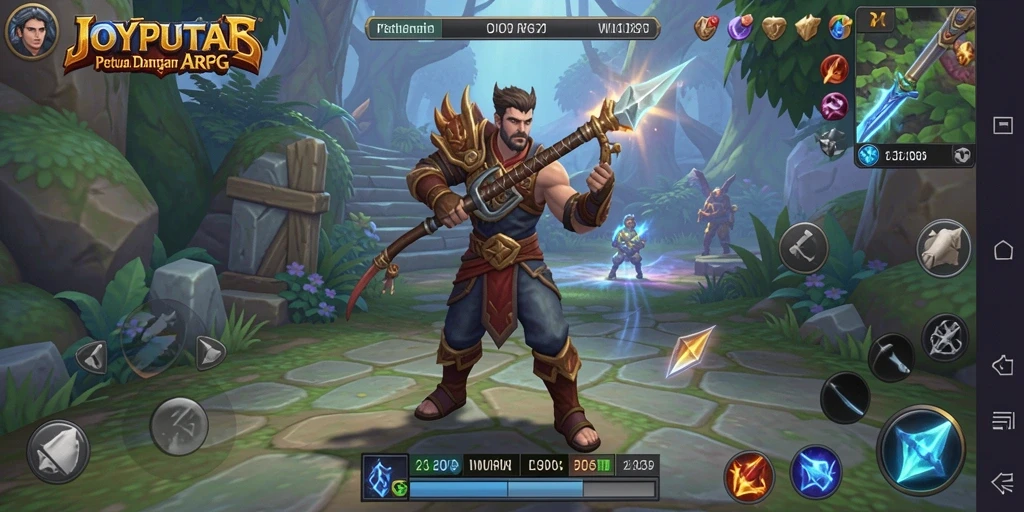 Gameplay seru dan aksi mendebarkan di dunia fantasi.