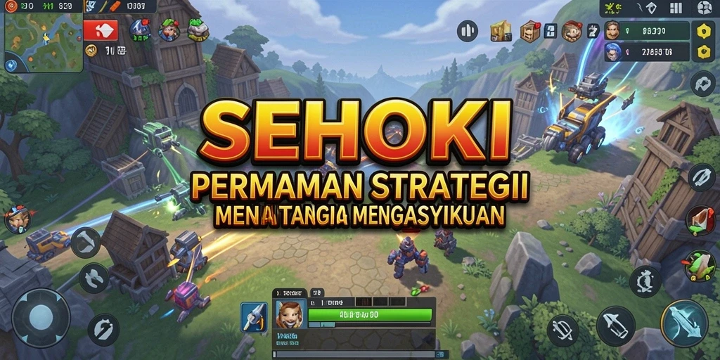 Tampilan gameplay SEHOKI yang menarik dengan strategi pertempuran mendalam.